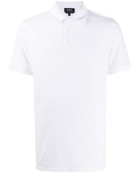A.P.C. Solid Color Polo Shirt