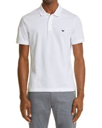 Emporio Armani Solid Pique Polo