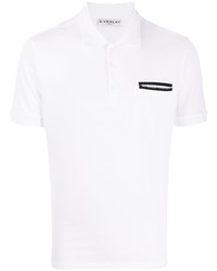 Givenchy Split Logo Print Polo Shirt