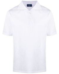 Barba Spread Collar Cotton Polo Shirt