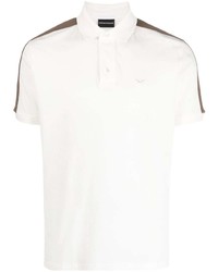 Emporio Armani Strap Detail Polo Shirt