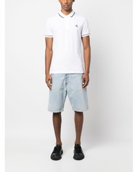 Calvin Klein Stripe Detail Polo Shirt