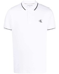 Calvin Klein Stripe Detail Polo Shirt