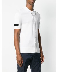 Neil Barrett Stripe Sleeve Polo Shirt