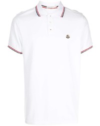 Moncler Stripe Trim Polo Shirt