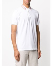 Brunello Cucinelli Striped Collar Polo Shirt