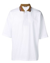 Bottega Veneta Striped Collar Polo Shirt
