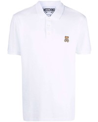 Moschino Teddy Bear Embroidered Polo Shirt