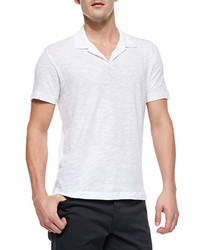 Theory Willem Cohesive Short Sleeve Polo White