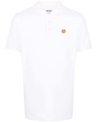 Kenzo Tiger Motif Cotton Polo Shirt