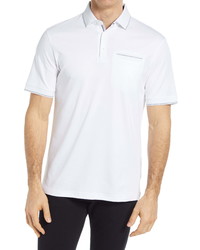 Bugatchi Tipped Short Sleeve Polo Shirt