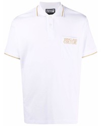 VERSACE JEANS COUTURE Tipped Short Sleeved Polo Shirt