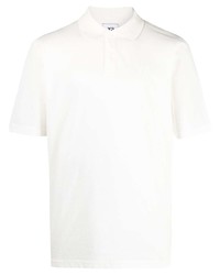 Y-3 Tonal Logo Print Polo Shirt