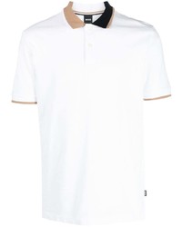 BOSS Two Tone Collar Polo Shirt