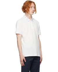 Lacoste White Logo Collar Polo