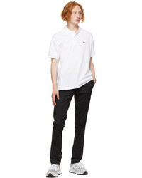 Lacoste White Regular Fit Polo