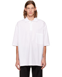 Valentino White Spread Collar Shirt