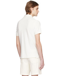 Tom Ford White Towelling Polo