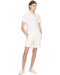 Tom Ford White Towelling Polo
