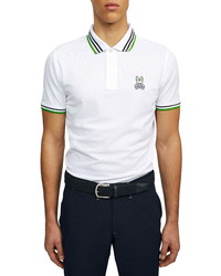 Psycho Bunny Woburn Tipped Short Sleeve Pique Polo