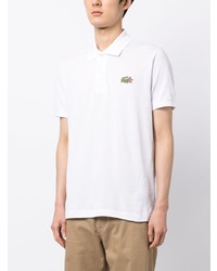 Lacoste X Netflix Logo Patch Cotton Polo Shirt