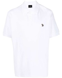 PS Paul Smith Zebra Patch Short Sleeved Polo Shirt
