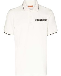 Missoni Zigzag Logo Print Polo Shirt