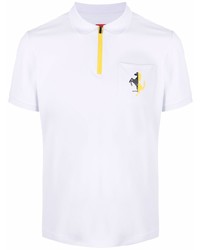 Ferrari Zipped Polo Shirt