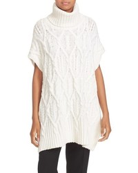 Theory Boseley C Auroral Turtleneck Poncho Sweater