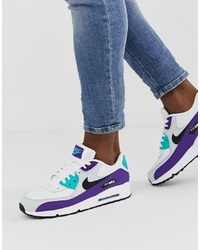 Nike Air Max 90 Essential Trainers In Purple