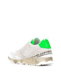 Leather Crown Logo Tape Low Top Sneakers