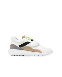 Hogan Panelled Touch Strap Sneakers