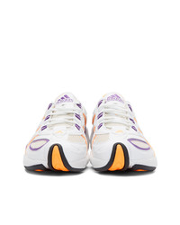 adidas Originals White And Orange Fyw S 97 Sneakers