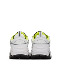 MSGM White Chunky Sneakers