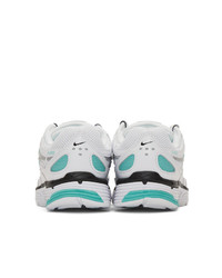 Nike White P 6000 Sneakers