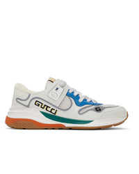 Gucci White Ultrapace Sneakers