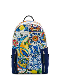 Dolce & Gabbana Sicilian Print Backpack