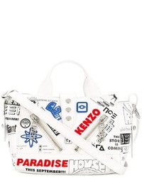 Kenzo Kalifornia Flyers Print Shoulder Bag