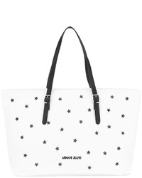 Armani Jeans Stars Print Shopping Bag