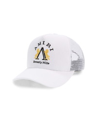 Amiri Beverly Hills Logo Trucker Hat
