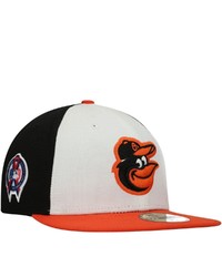 New Era Black Baltimore Orioles 911 Memorial Side Patch 59fifty Fitted Hat
