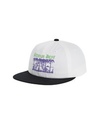 Obey Bold Strange Days Embroidered Six Panel Cotton Baseball Cap In White At Nordstrom