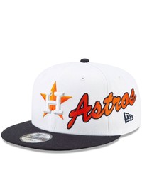 New Era White Houston Astros Vintage 9fifty Snapback Hat At Nordstrom