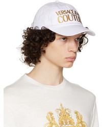VERSACE JEANS COUTURE White Logo Cap