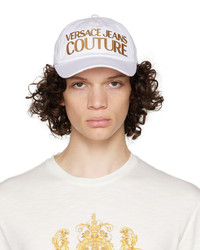 VERSACE JEANS COUTURE White Logo Cap