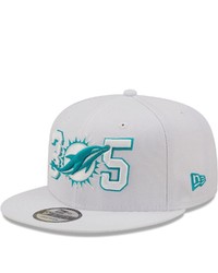 New Era White Miami Dolphins Three Zero Five 9fifty Snapback Hat At Nordstrom