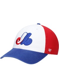 '47 White Montreal Expos Logo Cooperstown Collection Clean Up Adjustable Hat At Nordstrom