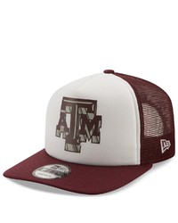 New Era White Texas A M Aggies Foam 9fifty Trucker Snapback Hat At Nordstrom