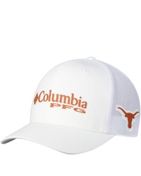 Columbia White Texas Longhorns Pfg Snapback Hat At Nordstrom