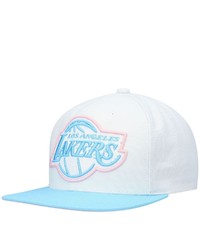 Mitchell & Ness Whitelight Blue Los Angeles Lakers Pastel Snapback Hat At Nordstrom